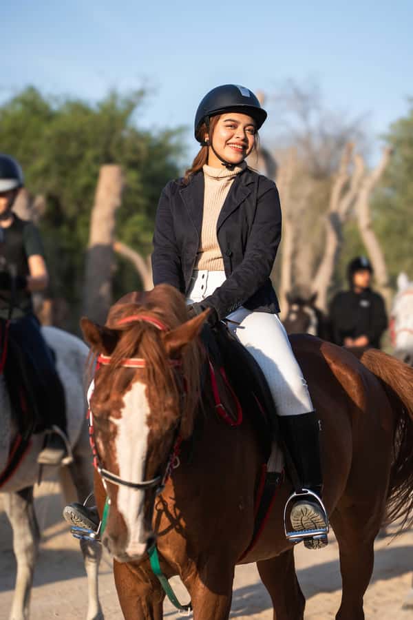 1 Hour Horseback Dubai Desert Park Ride - What the one-hour route feels like