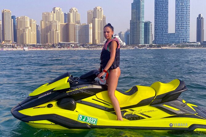 1-Hour Jet Ski Tour – Burj Al Arab, Atlantis, & Dubai Skyline - Getting started at Xtreme Water Sports