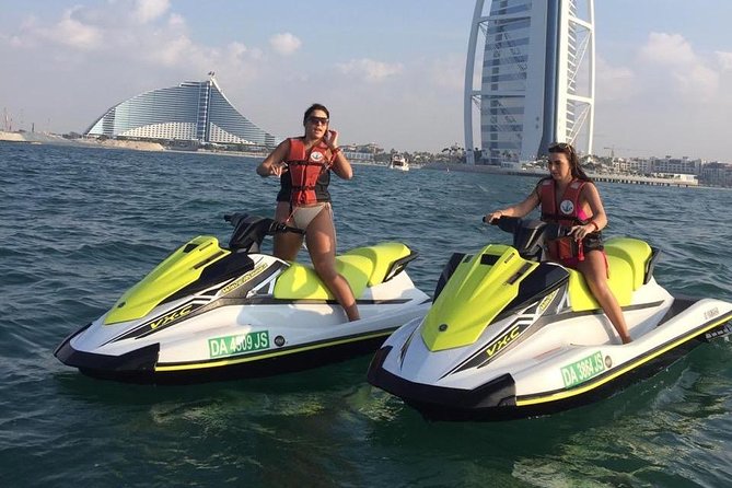 1-Hour Jet Ski Tour – Burj Al Arab, Atlantis, & Dubai Skyline - Photo stops and action shots