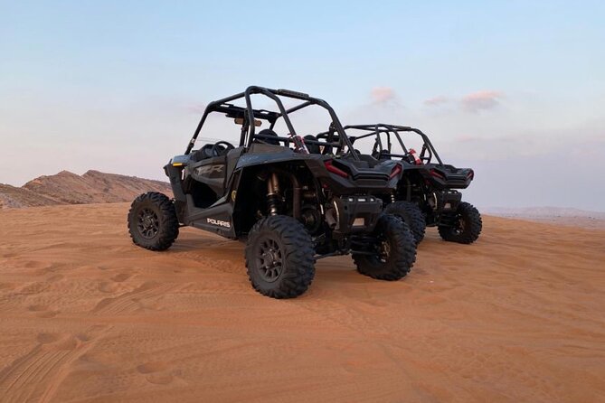 1 Hour Private Self Drive Dune Buggy and Sand boarding in Dubai - Private group, transport, and timing