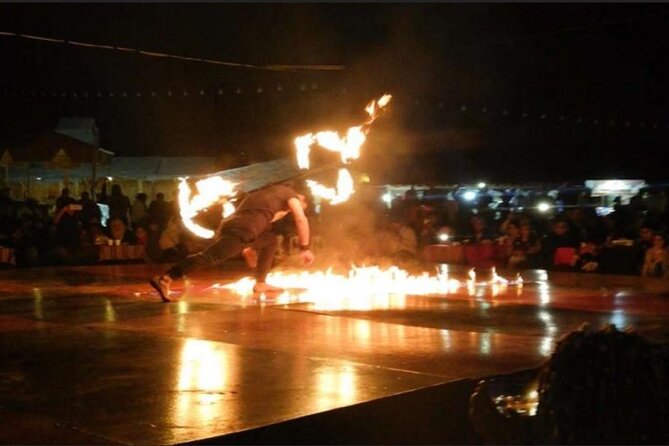 2-Day Abu Dhabi and Dubai City Tour with Desert Safari - Dinner, three shows, and a long desert evening