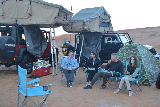 2-Day or 3-Day Self-Drive 4x4 Desert and Camping Adventure from Dubai - Fossil Rock adds rock and steeper terrain