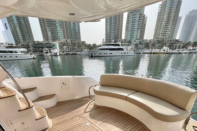 2-Hour Dubai Sea Escape, Swim, Tan & Sightseeing - Music, Wi-Fi, water, and juice
