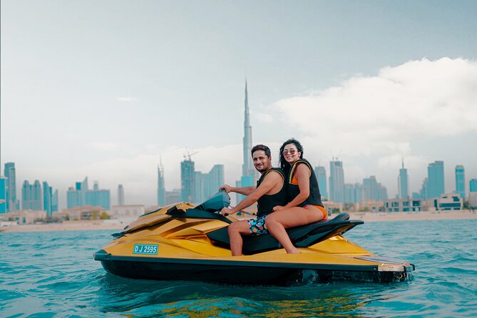 24 Karat Gold Jet Ski Adventure with Burj Khalifa View - Morning timing and weather