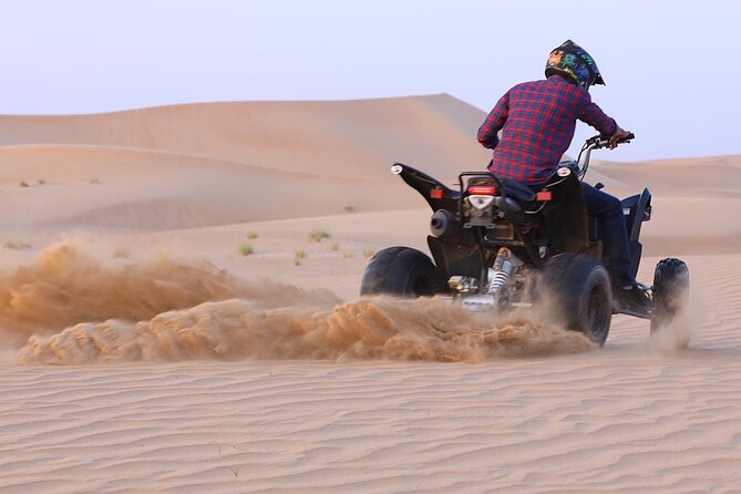 30 minutes Private Quad Bike Ride in Desert - Al Faqa: A Better Setting Than a Small Practice Track