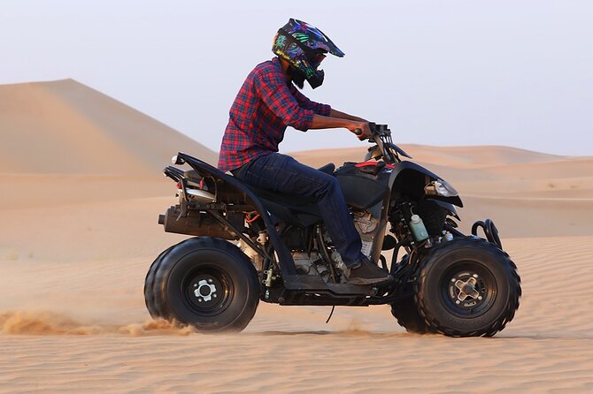 30 minutes Private Quad Bike Ride in Desert - What the Guide Adds to a Private Ride