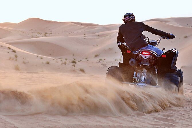 30 minutes Private Quad Bike Ride in Desert - Price, VAT, and What You Receive for $50