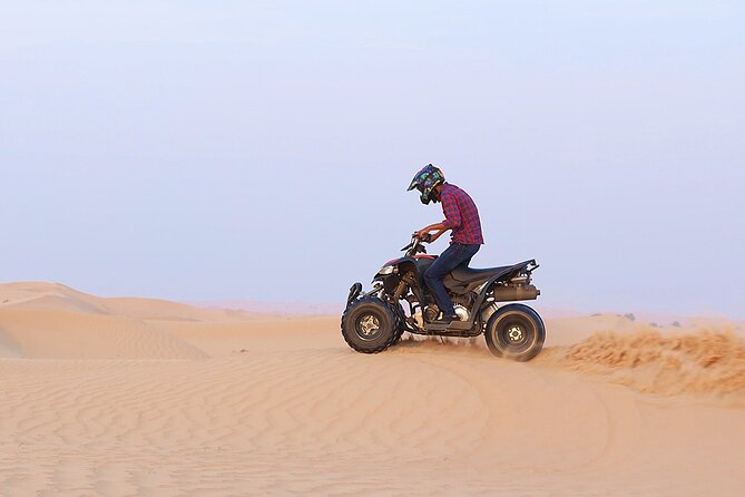 30 minutes Private Quad Bike Ride in Desert - Who Will Enjoy This Most