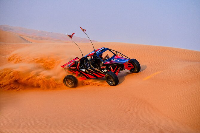 3000cc Dune Buggy & Sandboarding - Private Experience - Taking the wheel in Dubai’s desert