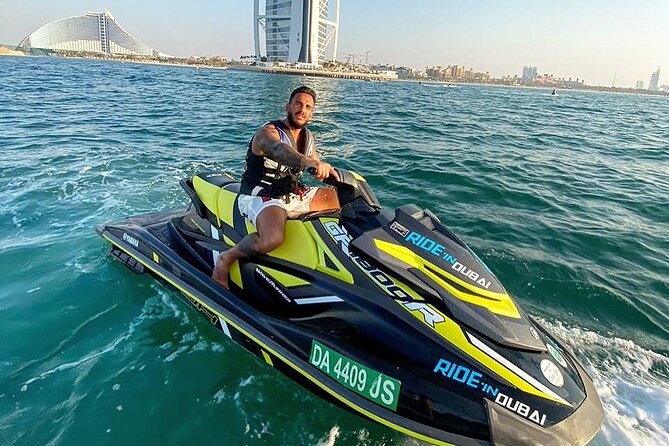 30mins Burj Al Arab Jetski Tour - Along the Jumeirah coastline
