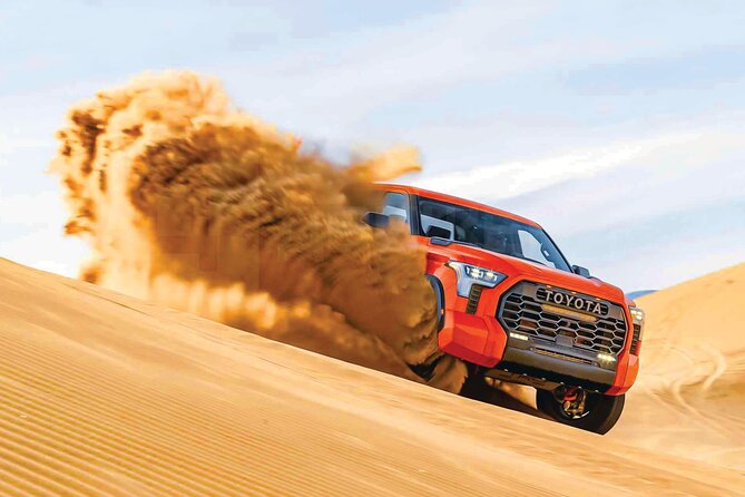 4 Hour Morning Desert Safari with Camel Ride & Sand Boarding - The first stop at Lahbab