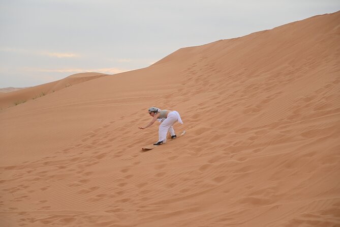 4 Hour Morning Desert Safari with Camel Ride & Sand Boarding - Optional quad biking, buggy rides, and food