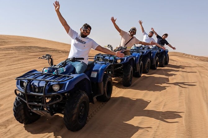 4 Hours Desert Tour with Quad Bike Camel Ride & Sandboard - Lahbab is the right setting for a short desert outing