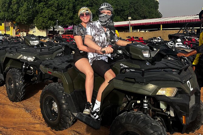 4 Hours Desert Tour with Quad Bike Camel Ride & Sandboard - The four-hour format is useful, but it moves quickly