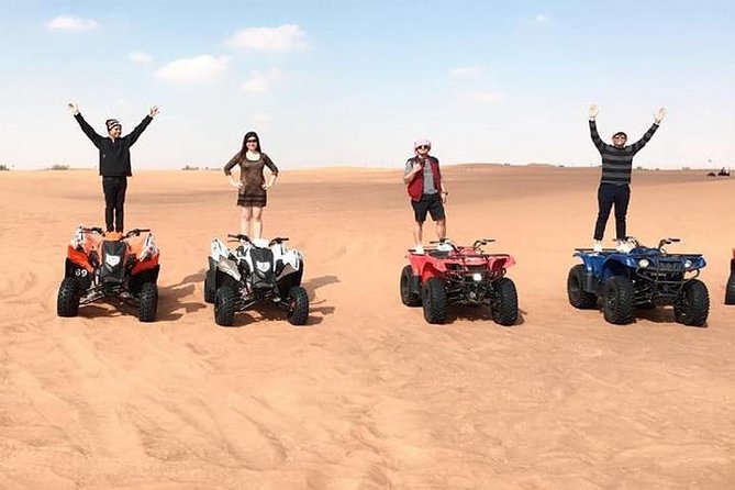 4x4 Deluxe Desert Safari Dubai with Camel Riding - The 4x4 dune bash is the strongest part