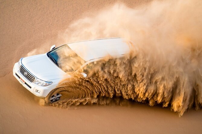 4x4 Desert Safari With Dinner and Private Pick up - A private 3 pm start from Dubai