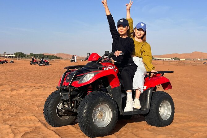 4x4 Self-Drive Quad Bike Safari with Camel Riding - Leaving Dubai for the orange dunes