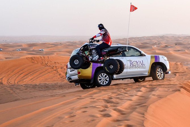 6-Hour Dubai Desert Safari with BBQ Dinner & Quad Biking - Quad biking adds freedom, with a few limits