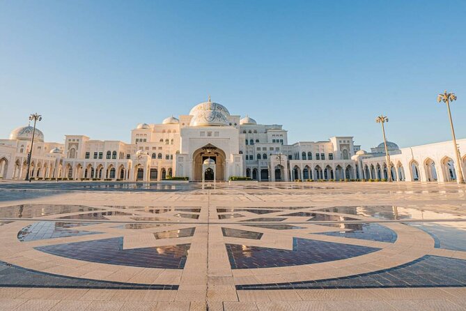 6 Hours Snapshot Tour of Abu Dhabi including Grand Mosque Visit - Emirates Palace and Qasr Al Watan from the route