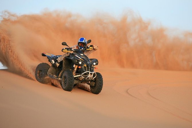90-Minutes Quad Biking Tour From Dubai - Getting ready for the 90-minute ride