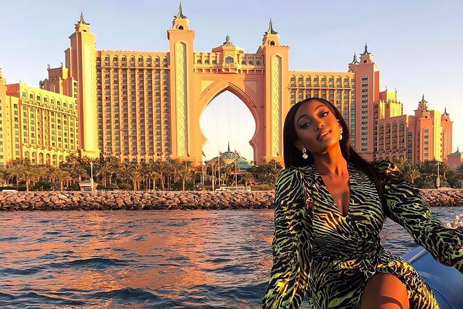 90 Minutes Speedboat Tour Dubai Marina, Burj Al Arab and Atlantis - Atlantis and Atlantis The Royal photo stops