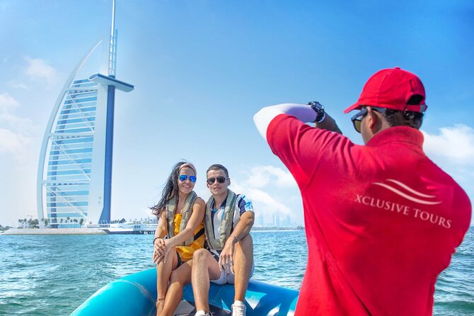 90 Minutes Speedboat Tour: Marina, Atlantis, Palm & Burj Al Arab - Palm Jumeirah and Atlantis, The Palm