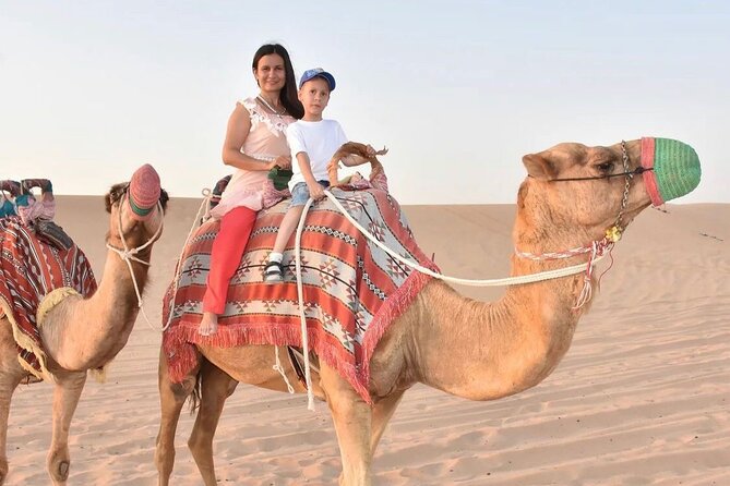 Abu Dhabi: 4-Hour Morning Safari with Camel Ride & Sand boarding - How the $320 group price works
