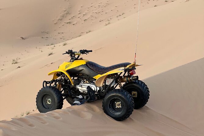 Abu Dhabi: 4-Hour Morning Safari with Camel Ride & Sand boarding - The high-point photo stop