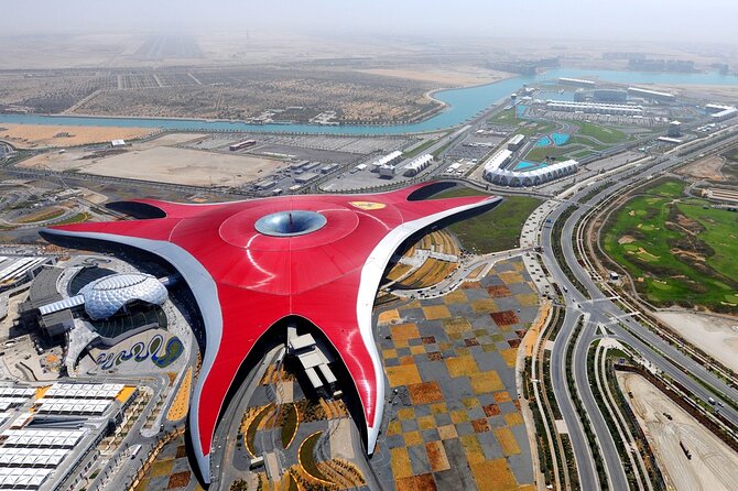 Abu Dhabi City, Sheikh Zayed Mosque & Ferrari World Tour with Transfers - Four hours at Ferrari World Yas Island