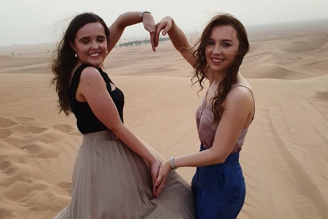 Abu Dhabi city tour & desert safari from Dubai - Corniche, Louvre Abu Dhabi, and Qasr Al Watan