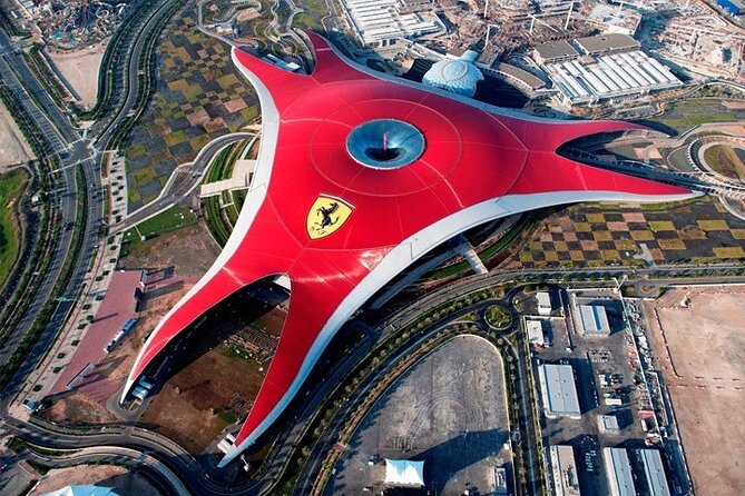 Abu Dhabi City Tour - Ferrari World - The drive from Dubai along Sheikh Zayed Road