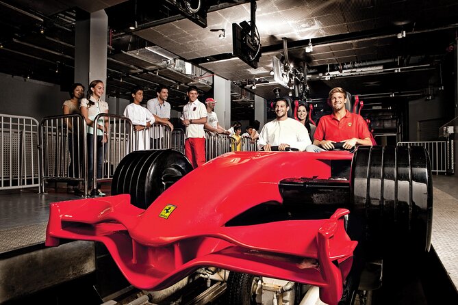 Abu Dhabi City Tour Including Ferrari World Tickets from Dubai - Lunch, Yas Mall, and the race circuit