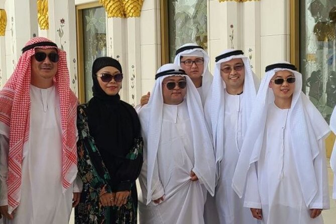 Abu Dhabi City Tour of Grand Mosque, Palace, Louvre, and Ferrari - Corniche views and the city’s grand front door