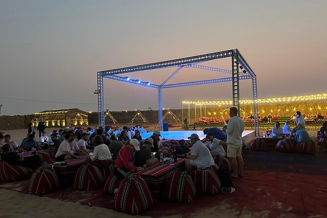 Abu Dhabi City Tour with Evening Desert Safari Hot BBQ Dinner - Sunset is the quietest part of the safari