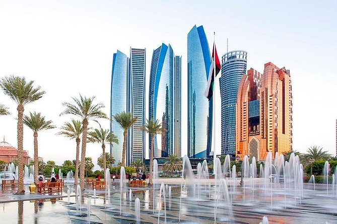 Abu Dhabi City Tour with Ferrari Park - Royal Abu Dhabi is seen from the roadside