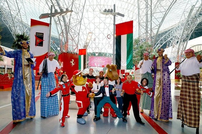 Abu Dhabi City Tour with Ferrari world & Buffet Lunch - Corniche and Heritage Village: quick views, limited time