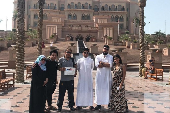 Abu Dhabi City Tour with Ferrari world & Buffet Lunch - Etihad Towers and Emirates Palace: Abu Dhabi’s polished face