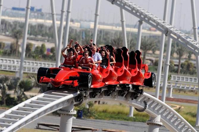 Abu Dhabi City Tour with Ferrari world Combo - Etihad Towers and Emirates Palace from the outside