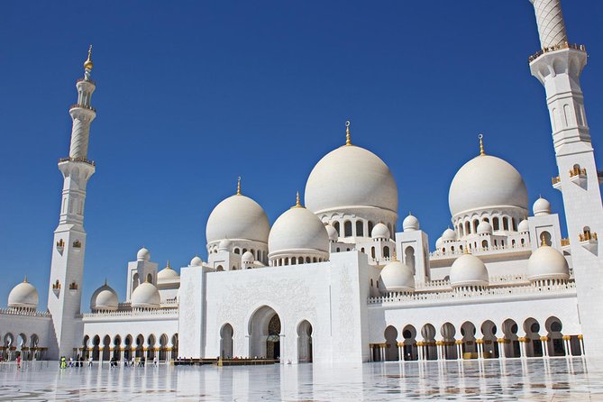 Abu Dhabi City Tour with Qasr al Watan With Free Shuttle Transfer - Qasr Al Hosn shows Abu Dhabi before the grand palaces