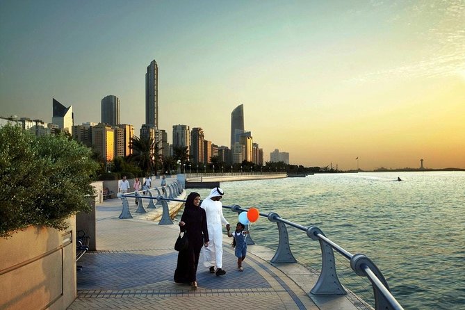 Abu Dhabi Day Tour From Dubai with Sheikh Zayed Grand Mosque - Heritage Village shows a different Abu Dhabi