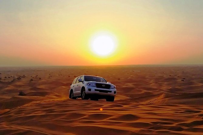 Abu Dhabi Desert Safari 4x4, BBQ Dinner, Camel Ride - From Abu Dhabi city to the Al Khatim dunes