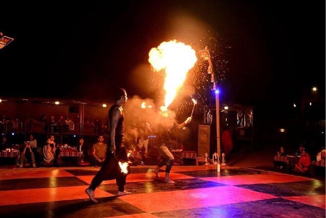 Abu Dhabi Desert Safari BBQ Dinner Live Shows Pick & Drop More - Group size, crowding, and the feel of the camp