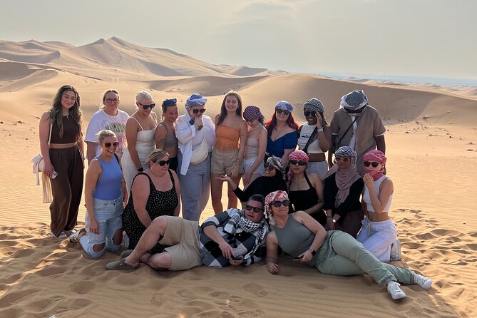 Abu Dhabi Desert Safari Tour with Shows & Buffet Dinner - A very short camel ride at Adventure Gate Camp