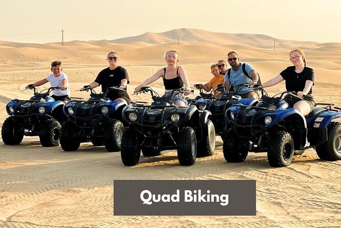 Abu Dhabi Desert Safari With BBQ Dinner & Live Shows - Al Khatim and the first ride across the dunes