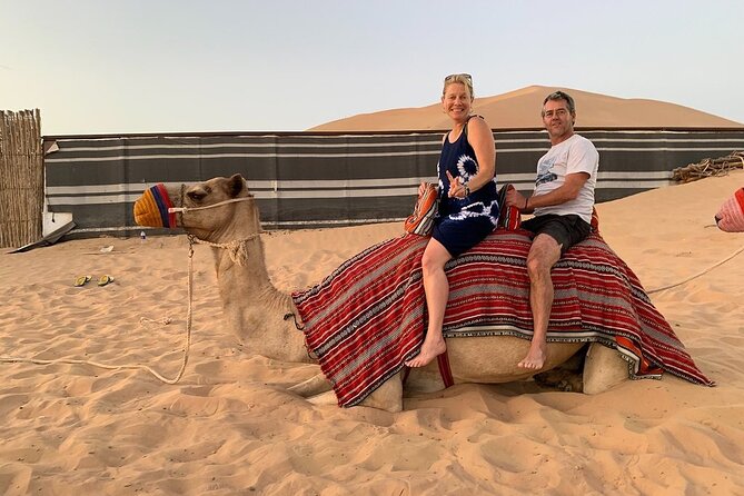 Abu Dhabi Desert Safari with BBQ Dinner & Shows - BBQ dinner, drinks, and an evening show