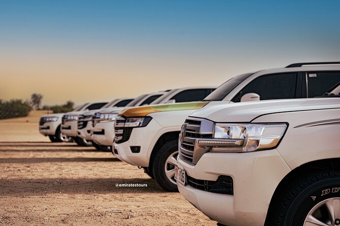 Abu Dhabi Evening Desert Safari BBQ, Camel Ride, Entertainments - Dune bashing across the sand