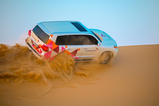Abu Dhabi Evening Desert Safari - Private car Dune bashing & BBQ - BBQ dinner under the night sky