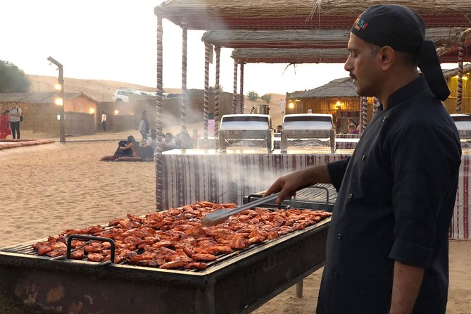Abu Dhabi Evening Desert Safari with BBQ Dinner and all Camp Activities - Belly dancing and the long finish