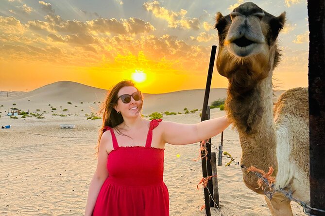 Abu Dhabi: Evening Desert Safari with Camel Ride, BBQ & Live Show - Leaving Abu Dhabi for Al Khatim Desert