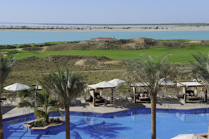 Abu Dhabi Grand Mosque, Etihad Towers & Royal Palace Visit from Dubai - Etihad Towers and the view from above